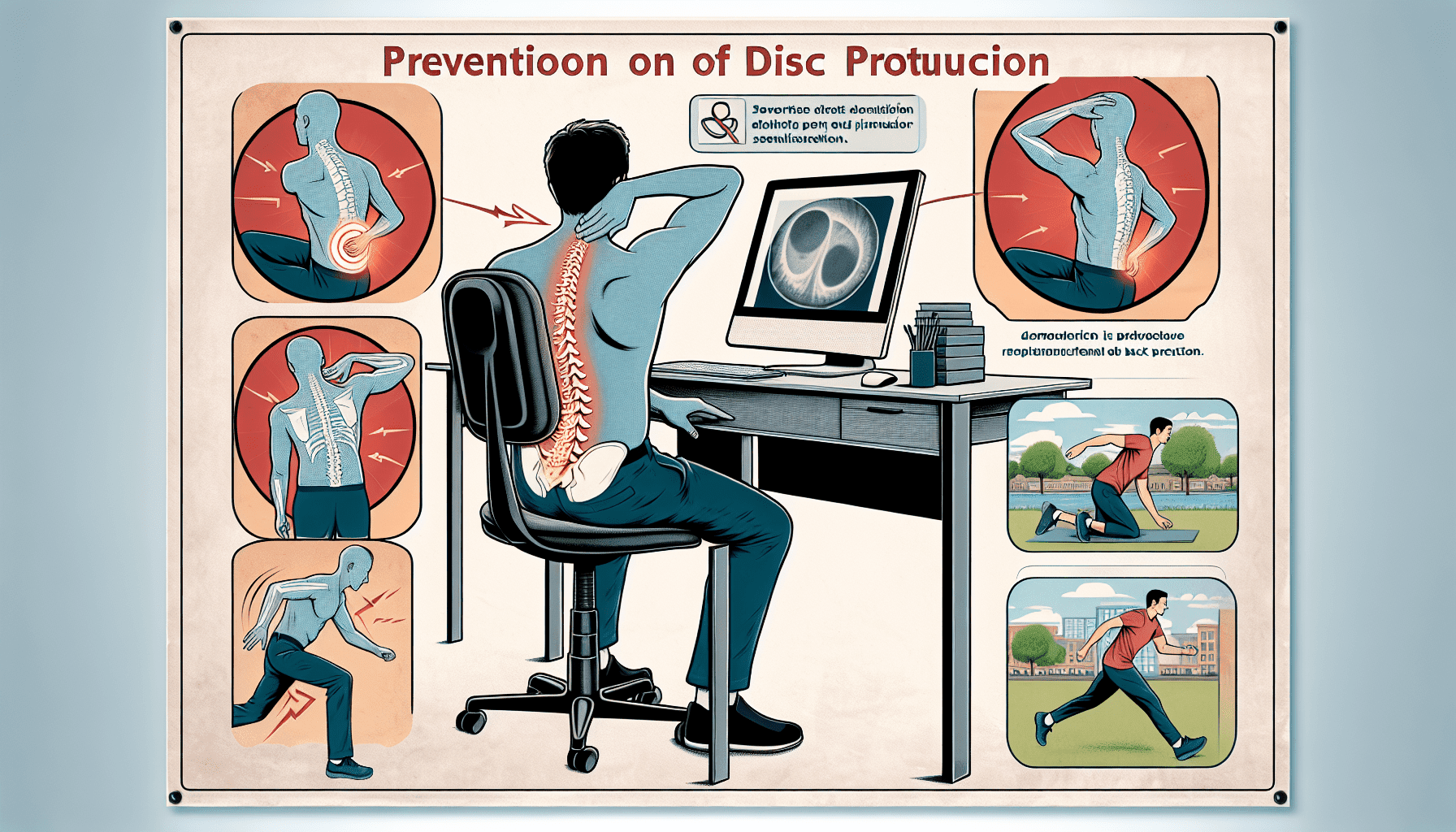 Preventing Disc Protrusion: Advice For Individuals With Sedentary Lifestyles Preventing Disc Protrusion: Advice For Individuals With Sedentary Lifestyles