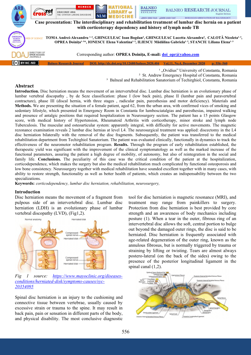 The Importance Of A Multidisciplinary Approach To Disc Protrusion Treatment